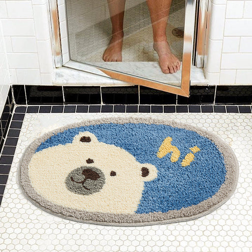 Cute Polar Bear Bathroom Mat, Hi Bath Mat