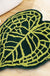 Feblilac Tropical Green Leaf Mat, Kitchen Bedroom Are Rug