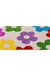 Feblilac Cute Floral Bathroom Mat, Flower Long Runner Bath Rug