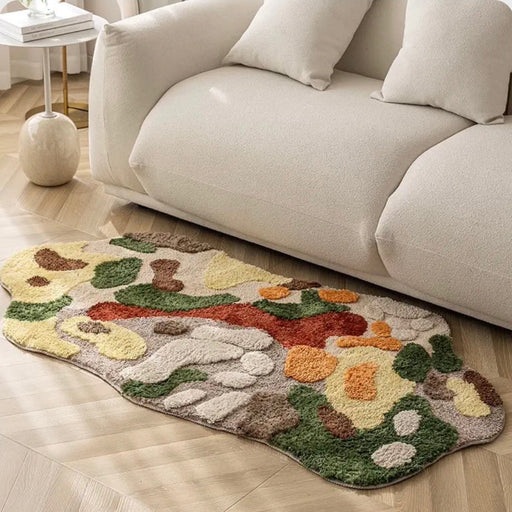 Feblilac Moss Tufted Bedroom Mat