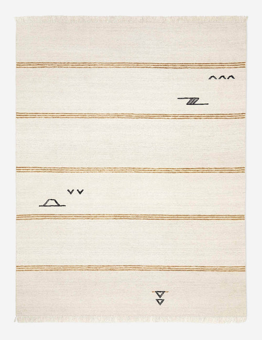 Iconic Stripe Flatweave Rug by Sarah Sherman Samuel