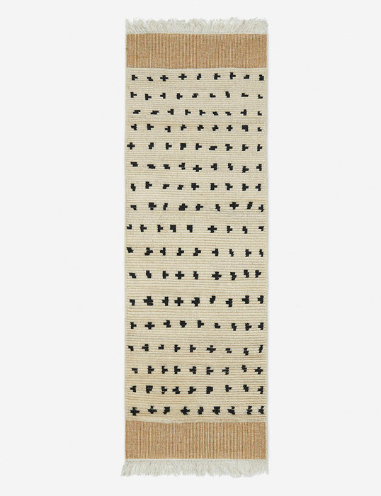 Irregular Dots Hand-Knotted Wool Rug by Sarah Sherman Samuel