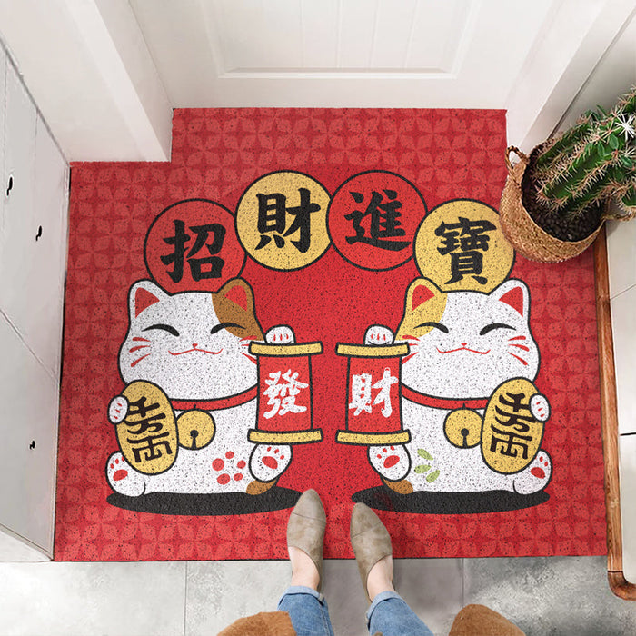 Japanese Cat Entrance Door Mat