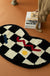 Feblilac Lovely Checkerboard Bath Mat