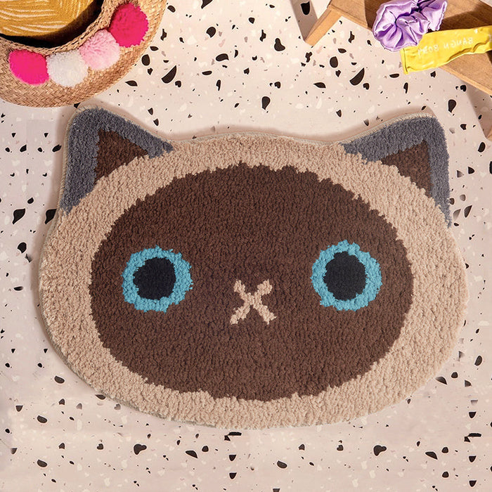 Lovely Cat Bathroom Mat, 46x60cm