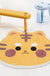 Lovely Yellow and White cat Bath Mat