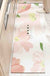 Feblilac Lovely Pink Flowers PVC Leather Kitchen Mat