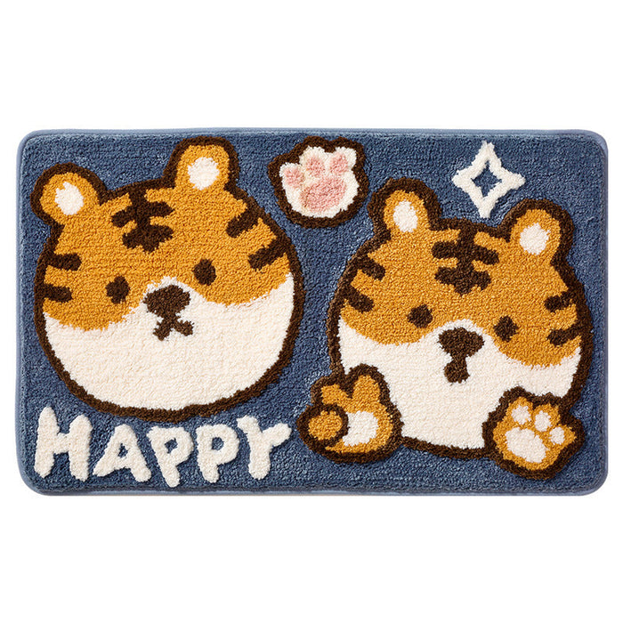 Cartoon Tiger Bath Mat