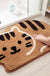 Feblilac Smiling Cat Bath Mat, Animal Bathroom Rug