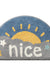 Feblilac Semicircle Sun and Cloud Bath Mat, Have A Nice Day Mat