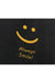 Black Smile Door Mat