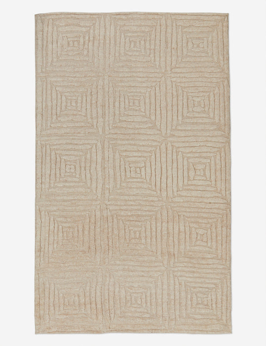 Metz Hand-Knotted Wool Rug