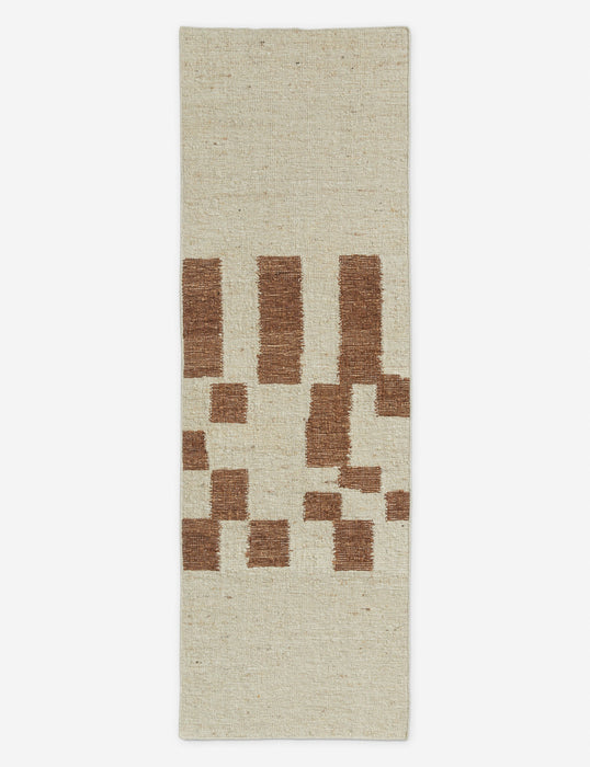 Mosaic Handwoven Wool Rug by Élan Byrd