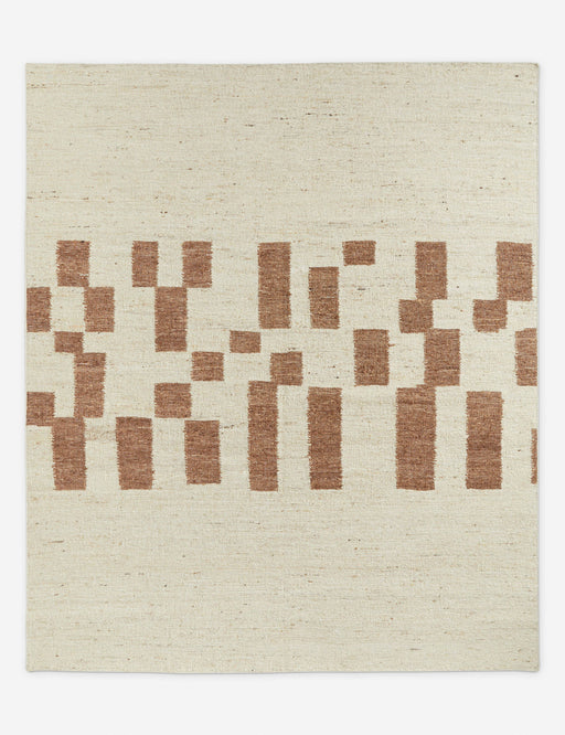 Mosaic Handwoven Wool Rug by Élan Byrd