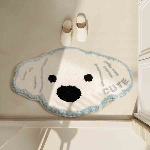 Feblilac Lovely Dog Bath Mat