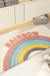 Feblilac Rainbow Tufted Bath Mat