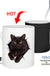 Black Cat Gradient Color Affordable Luxury Style Mug