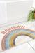 Rectangular Rainbow Bath Mat