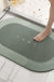 Oval Diatomaceous Earth Bathroom Mat