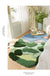 Feblilac Moss Ocean Bedroom Rug Long Runner