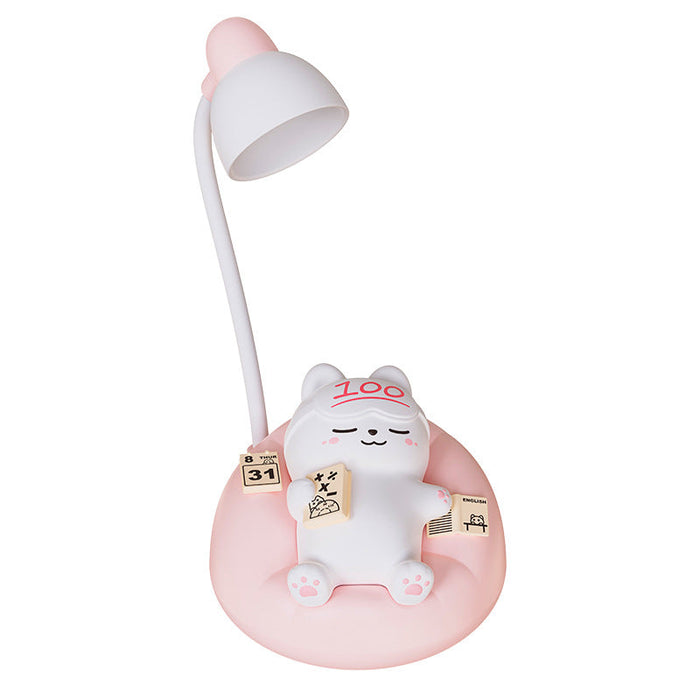 Creative Sleeping Cat Small Night Lamp Night Charging Pat Lamp