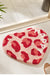 Feblilac Happy Heartbeat Signal Tufted Bath Mat