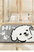 Feblilac Cute Animals Hello Dog Tufted Bath Mat