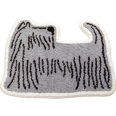 Feblilac Lovely Dog Bath Mat