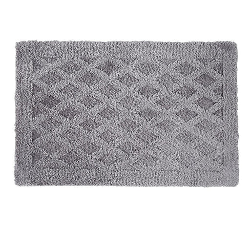 Solid Color Bathroom Mat, Water-Absorbent Bath Mat