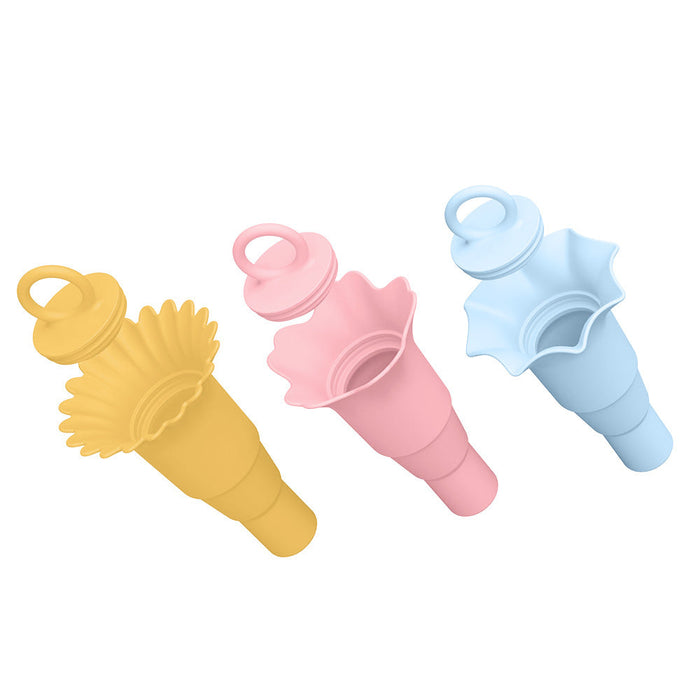 Foldable Silicone Multifunctional Anti-dirty Hands Ice Cream Cup