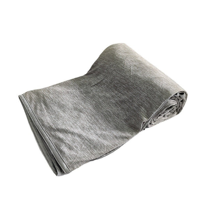 Double-layer Cloud Color Pattern Cold Feeling Blanket