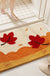 Feblilac Maple Leaves Falling Tufted Bath Mat