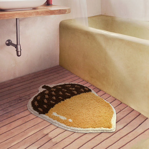 Pine Cone Mat for Bathroom