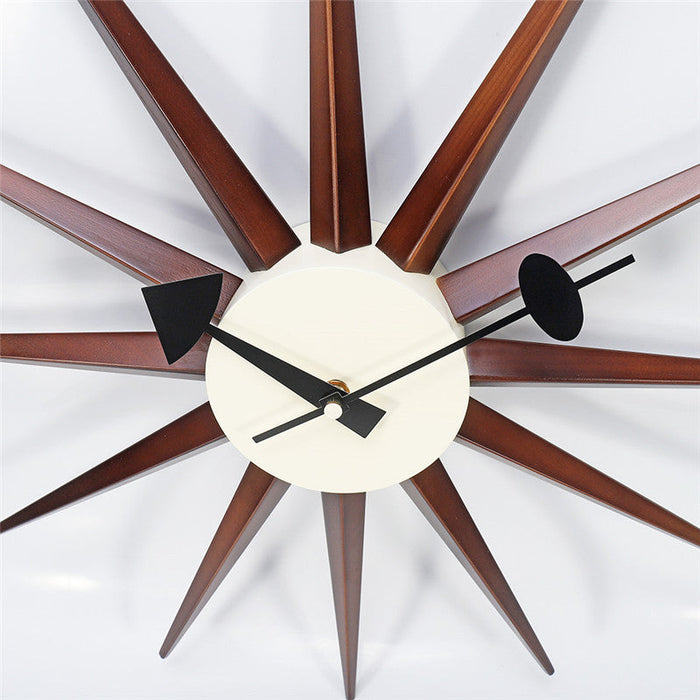 Creative Sun Light Wall Clock