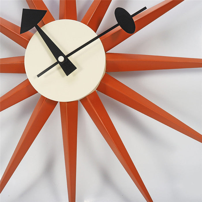 Creative Sun Light Wall Clock