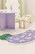 Cute Eggplant Bath Mat, Funny Purple Bathroom Rug