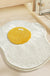 Feblilac Fruit Poached Egg Tufted Bath Mat