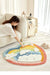 Feblilac Rainbow World Handmade Tufted Acrylic Livingroom Carpet Area Rug