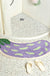 Cute Eggplant Bath Mat, Funny Purple Bathroom Rug