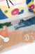 Cute Cartoon Cats and Flowers Bath Mat