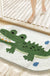 Feblilac Cute Animals Crocodile Bathing Tufted Bath Mat