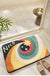 Feblilac Eight-pointed Star Rainbow Tufted Bath Mat