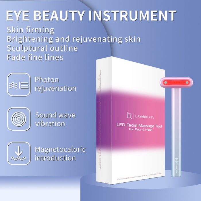 Home beauty device, EMS microcurrent eye massage, eye beauty device, heated eye cream introduction device, lightening eye beauty - Okeihouse