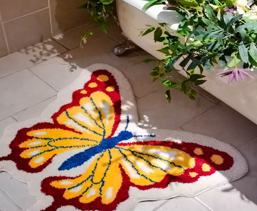 Butterfly Mat for Bathroom