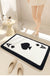 Feblilac Playing Cards Tufted Bath Mat