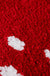 Red Strawberry Bath Mat, Cute Carpet for Bathroom, Soft and Non-Slip