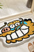 Feblilac Cartoon Animals Tufted Bath Mat