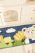 Feblilac Cute Bear and Flower Tufted Bath Mat