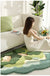 Feblilac Mountain Forest Moss Bedroom Rug Long Runner