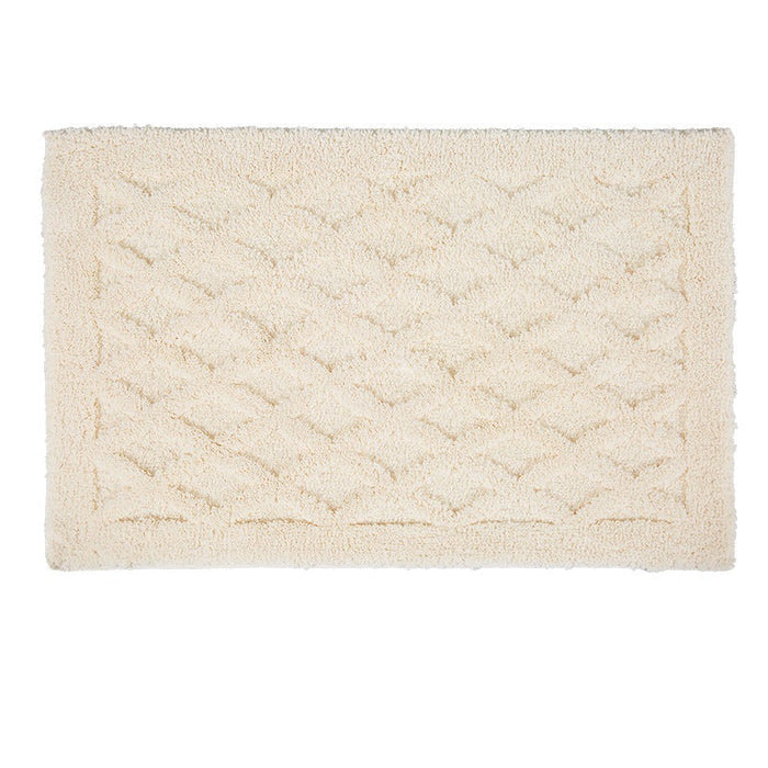 Solid Color Bathroom Mat, Water-Absorbent Bath Mat